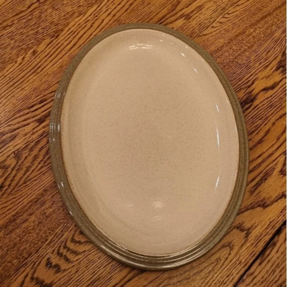 Denby pottery platter made in England Camelot.  In excellent condition.